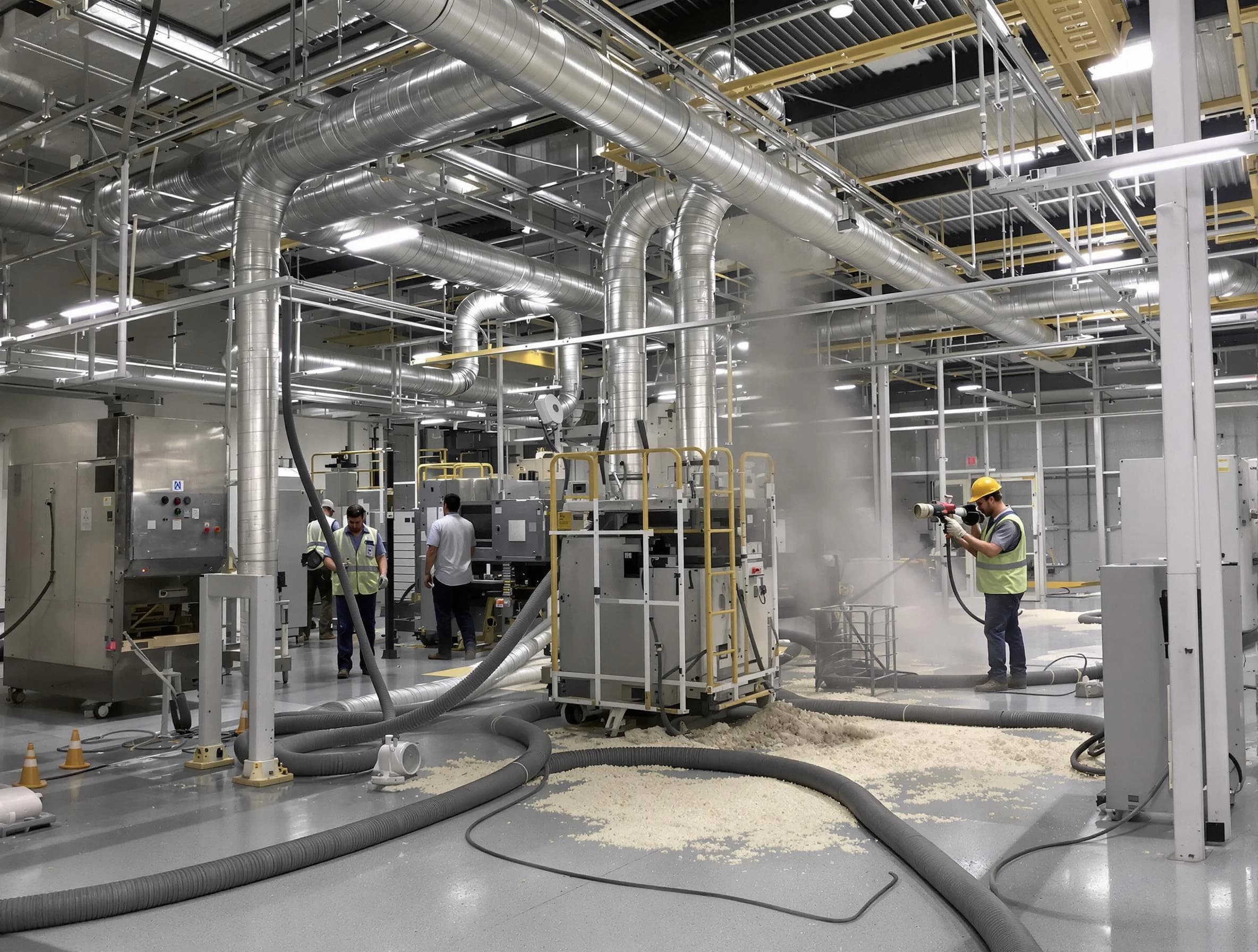 Heavy-duty industrial duct cleaning by Alpine Air Duct Cleaning in Alpine