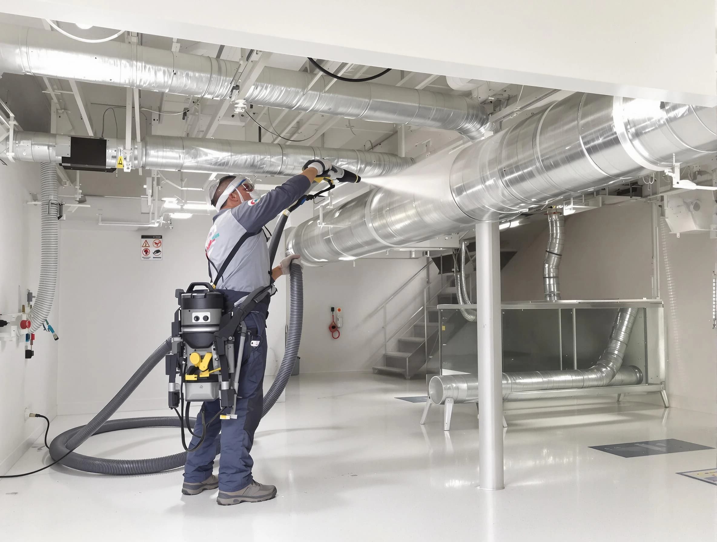 Professional central duct cleaning by Alpine Air Duct Cleaning in Alpine