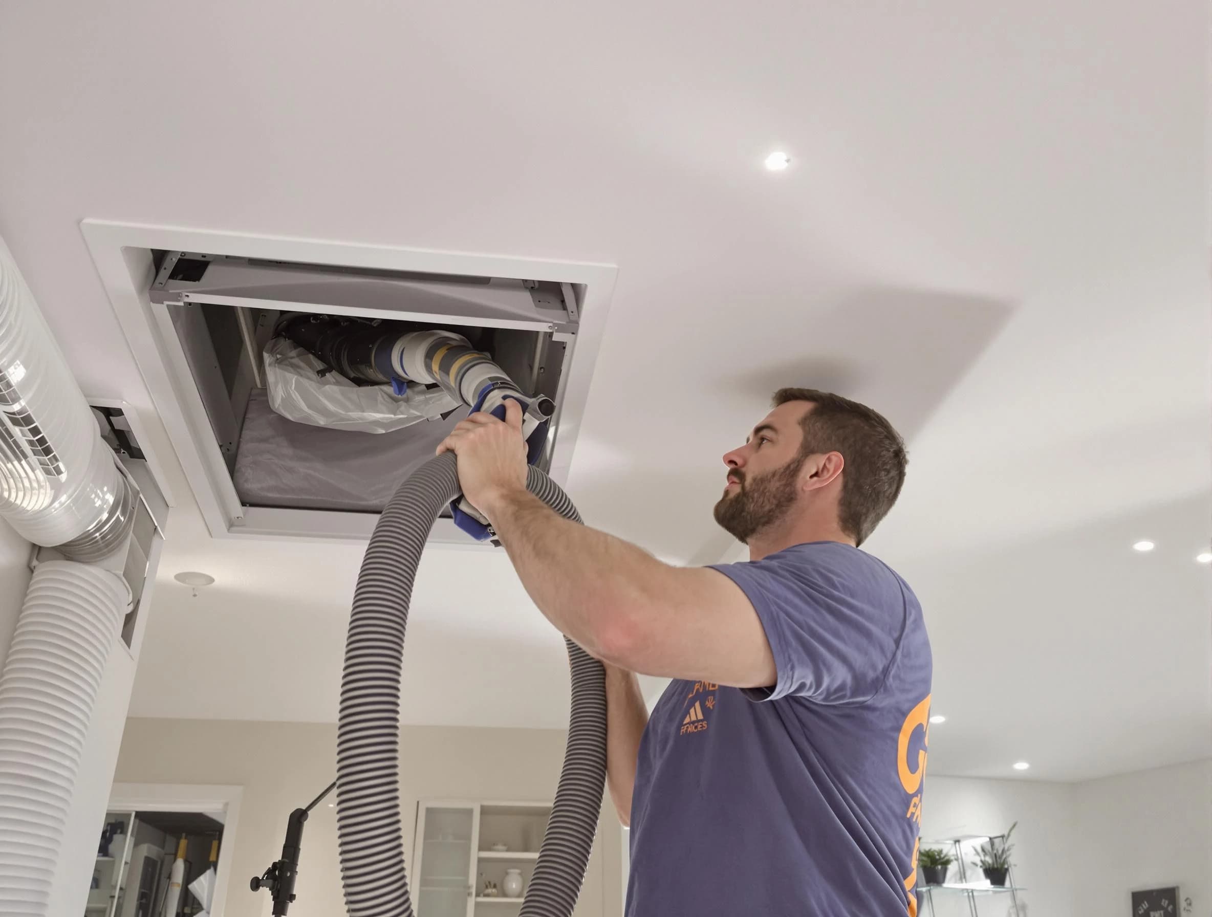 Precision indoor duct cleaning by Alpine Air Duct Cleaning in Alpine