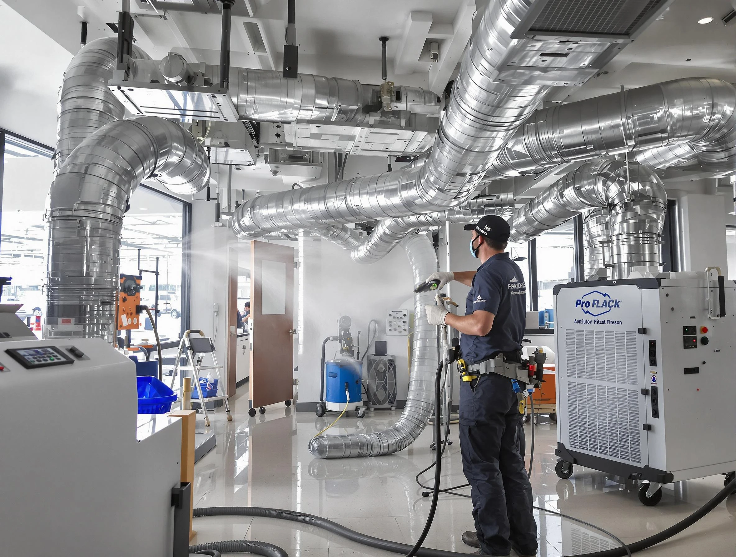 Negative Pressure Air Duct Cleaning in Alpine