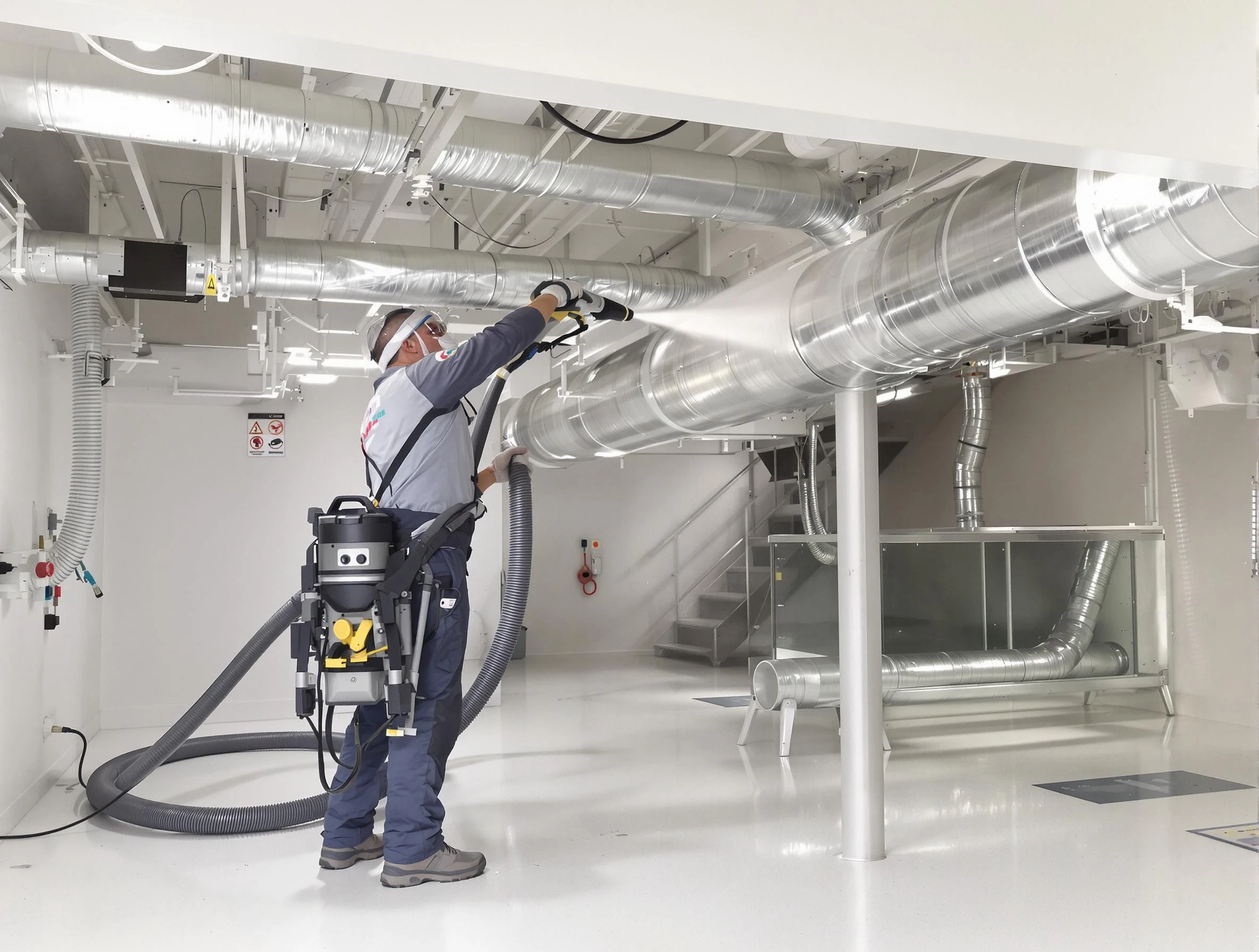 Professional central duct cleaning by Alpine Air Duct Cleaning in Alpine