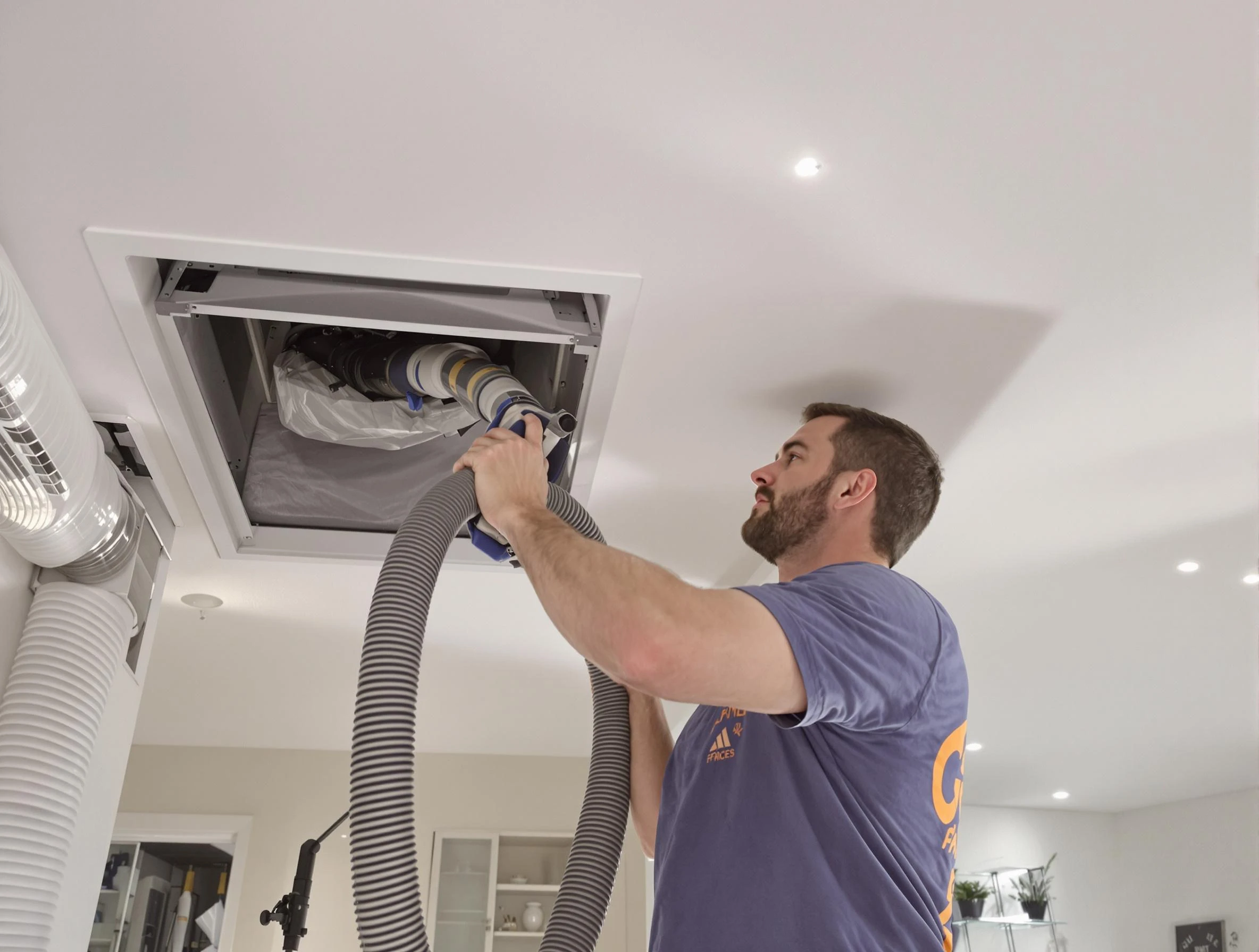 Precision indoor duct cleaning by Alpine Air Duct Cleaning in Alpine