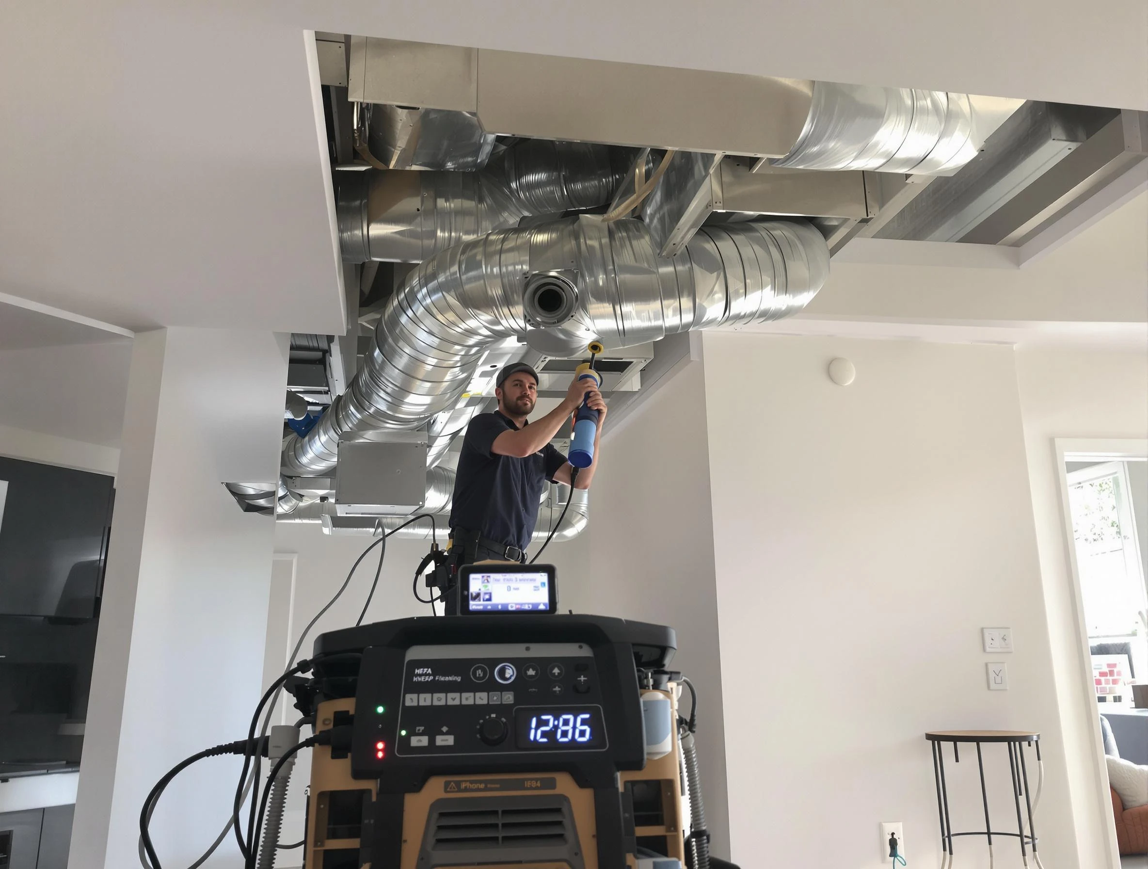 Advanced pure air duct cleaning by Alpine Air Duct Cleaning in Alpine